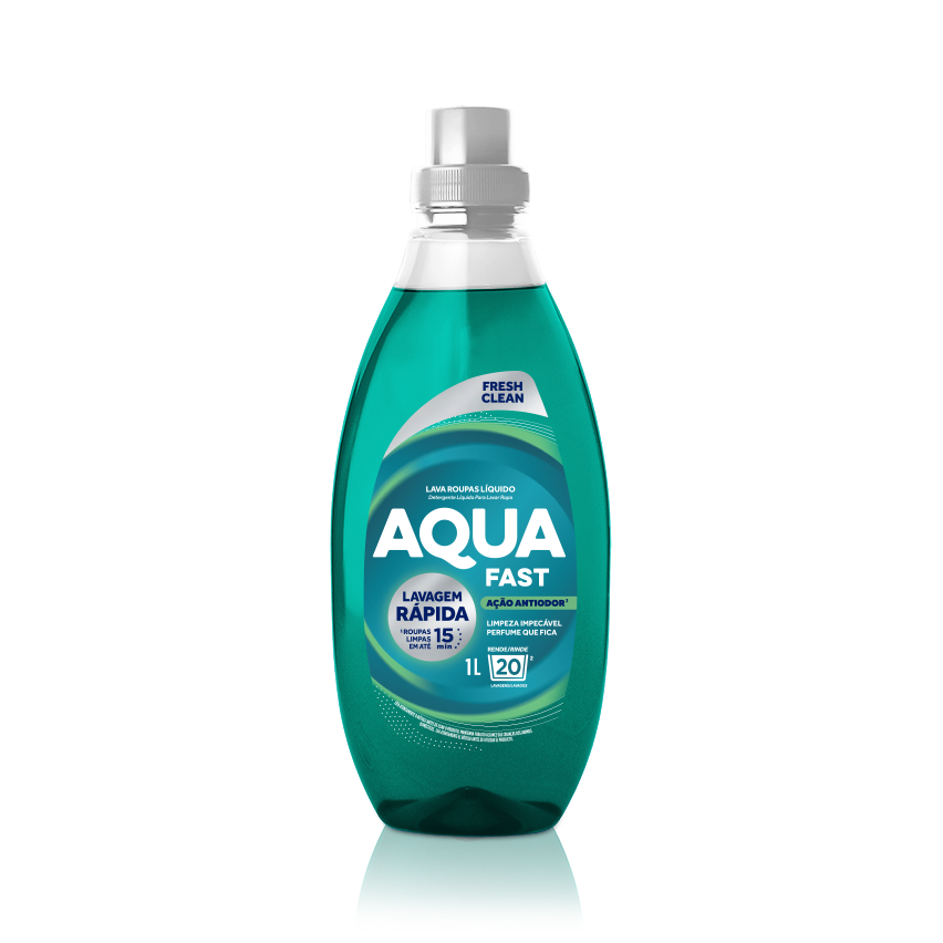 Lava Ropa Líquido Lavado Rápido Fresh Clean 1L