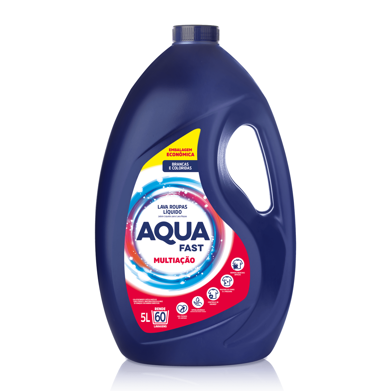Lava Roupas Líquido Multiação 5L - Aquafast