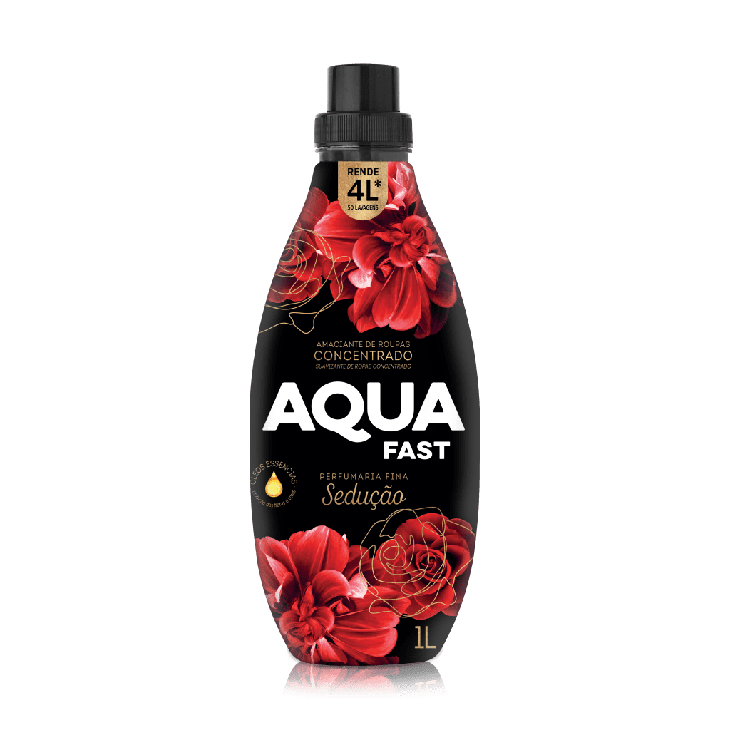 Amaciante Concentrado Vermelho Sedução 1L