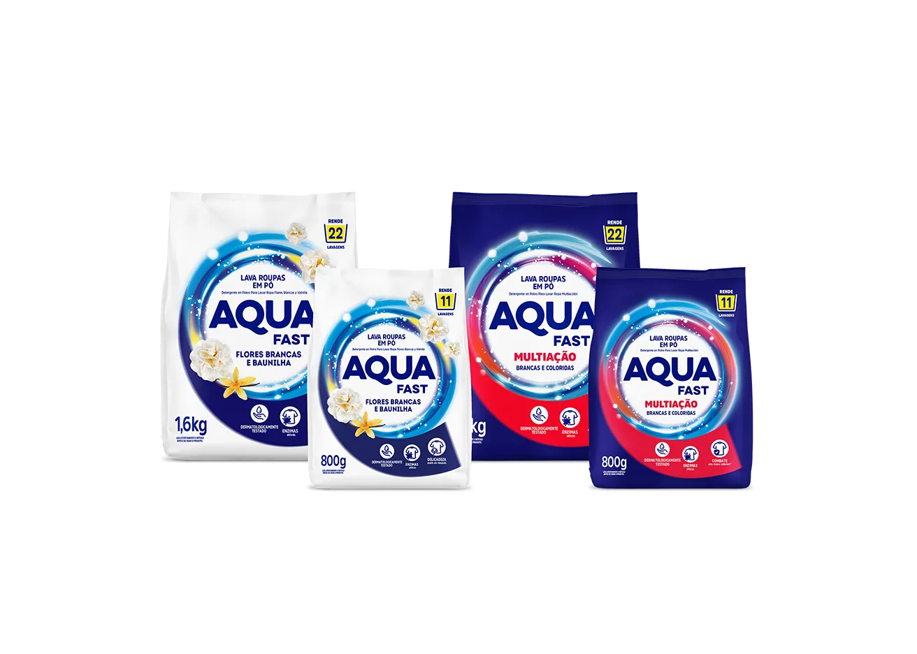 Lava Roupas em Pó