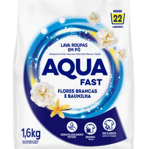 Lava Roupas em Pó Flores Brancas e Baunilha 1,6Kg