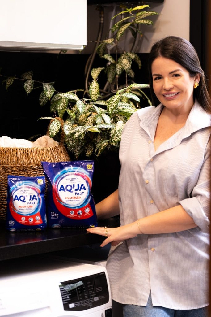 Chegou o Lava Roupas em Pó da Aquafast.