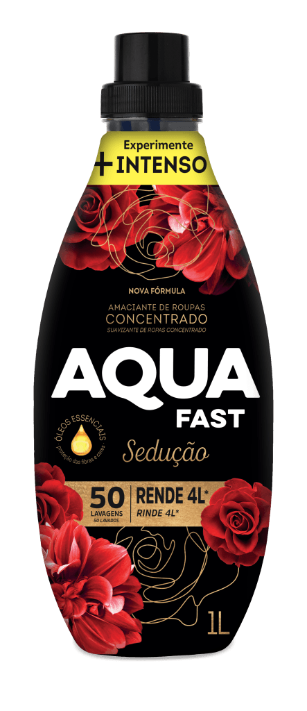 Amaciante Concentrado Vermelho Sedução 1L