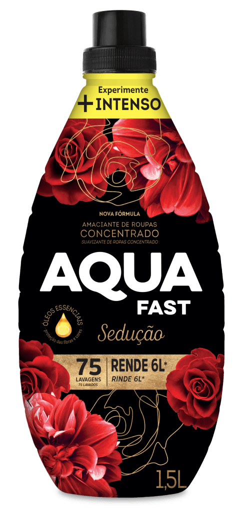 Amaciante Concentrado Vermelho Sedução 1,5L